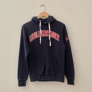 League Loyola Marymount Men’s Navy Blue Hoodie Size Small